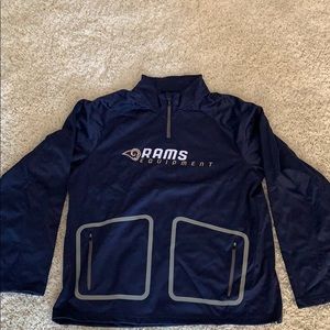 Authentic LA RAMS zip up. BRAND NEW.